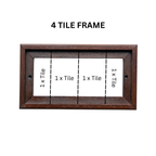 Greek | Ceramic Door Number Tile & Frame – 7cm x 11cm (2.76" x 4.33")