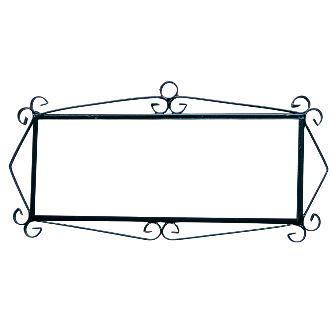 Calpe | Ceramic Door Number Tile & Frame – 5.5cm x 11cm (2.17" x 4.33")