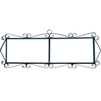 Atalaya M5 Ceramic House Number Tile Plaque & Frame – 5.5cm x 11cm (2.17" x 4.33")