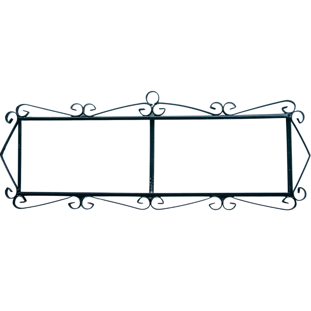 Calpe | Ceramic Door Number Tile & Frame – 5.5cm x 11cm (2.17" x 4.33")