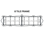 Atalaya M5 | Ceramic Door Number Tile & Frame – 5.5cm x 11cm (2.17" x 4.33")
