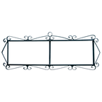 Marbella | Numéro de porte en céramique avec cadre – 5,5 cm x 11 cm (2,17 po x 4,33 po) 