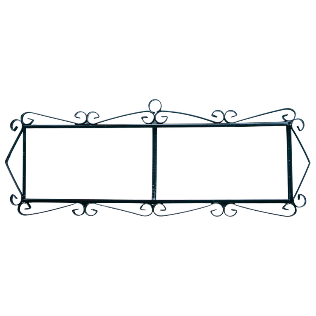 Calpe | Ceramic Door Number Tile & Frame – 5.5cm x 11cm (2.17" x 4.33")