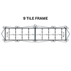 Atalaya M5 | Ceramic Door Number Tile & Frame – 5.5cm x 11cm (2.17" x 4.33")