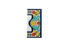 Calpe | Ceramic Door Number Tile & Frame – 5.5cm x 11cm (2.17" x 4.33")