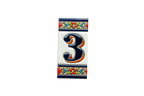 Canarias | Ceramic Door Number Tile & Frame – 5.5cm x 11cm (2.17" x 4.33")