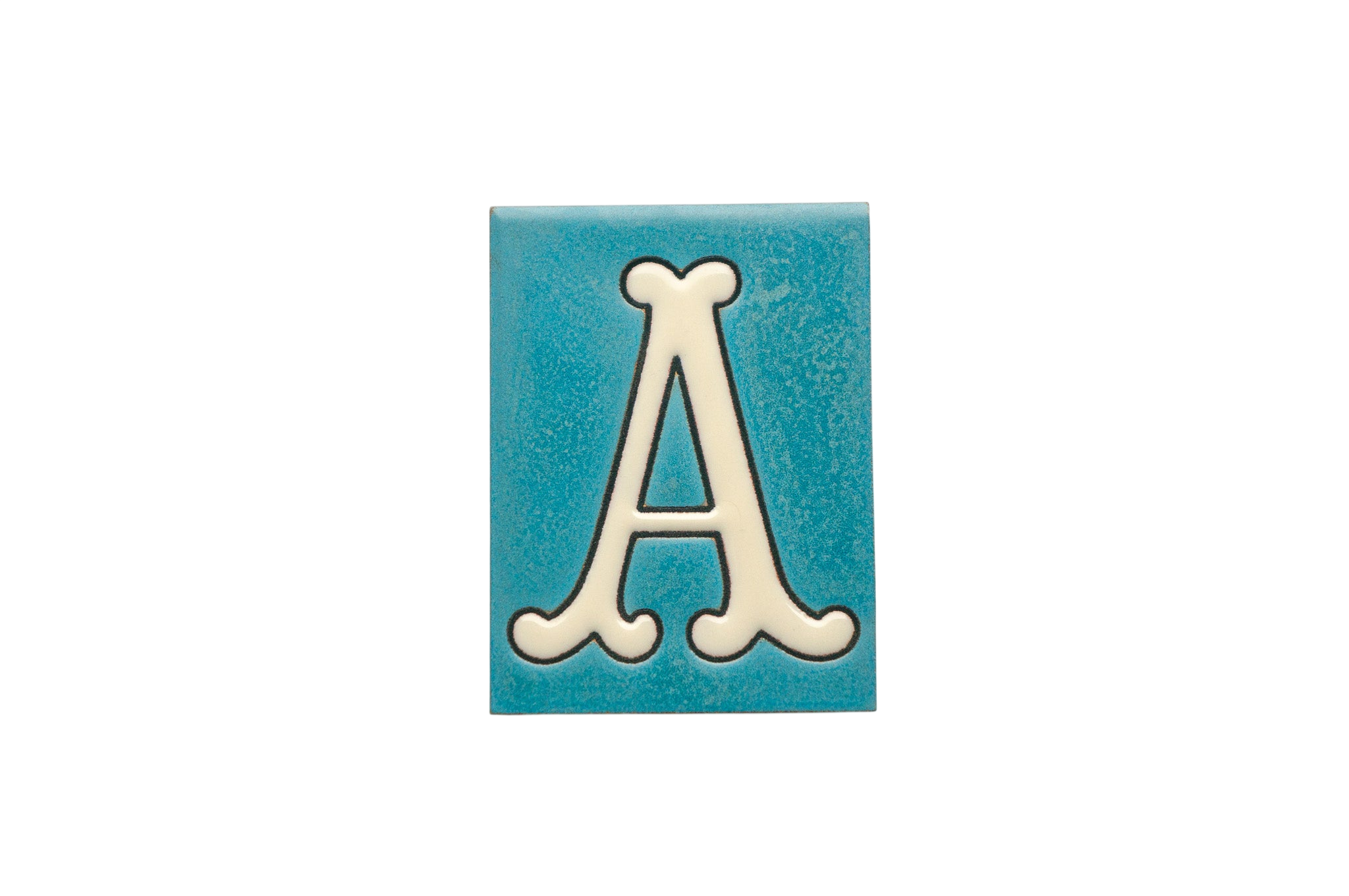 La Costa Blue | Ceramic Door Number Tile & Frame – 7cm x 10cm (2.76" x 3.94")