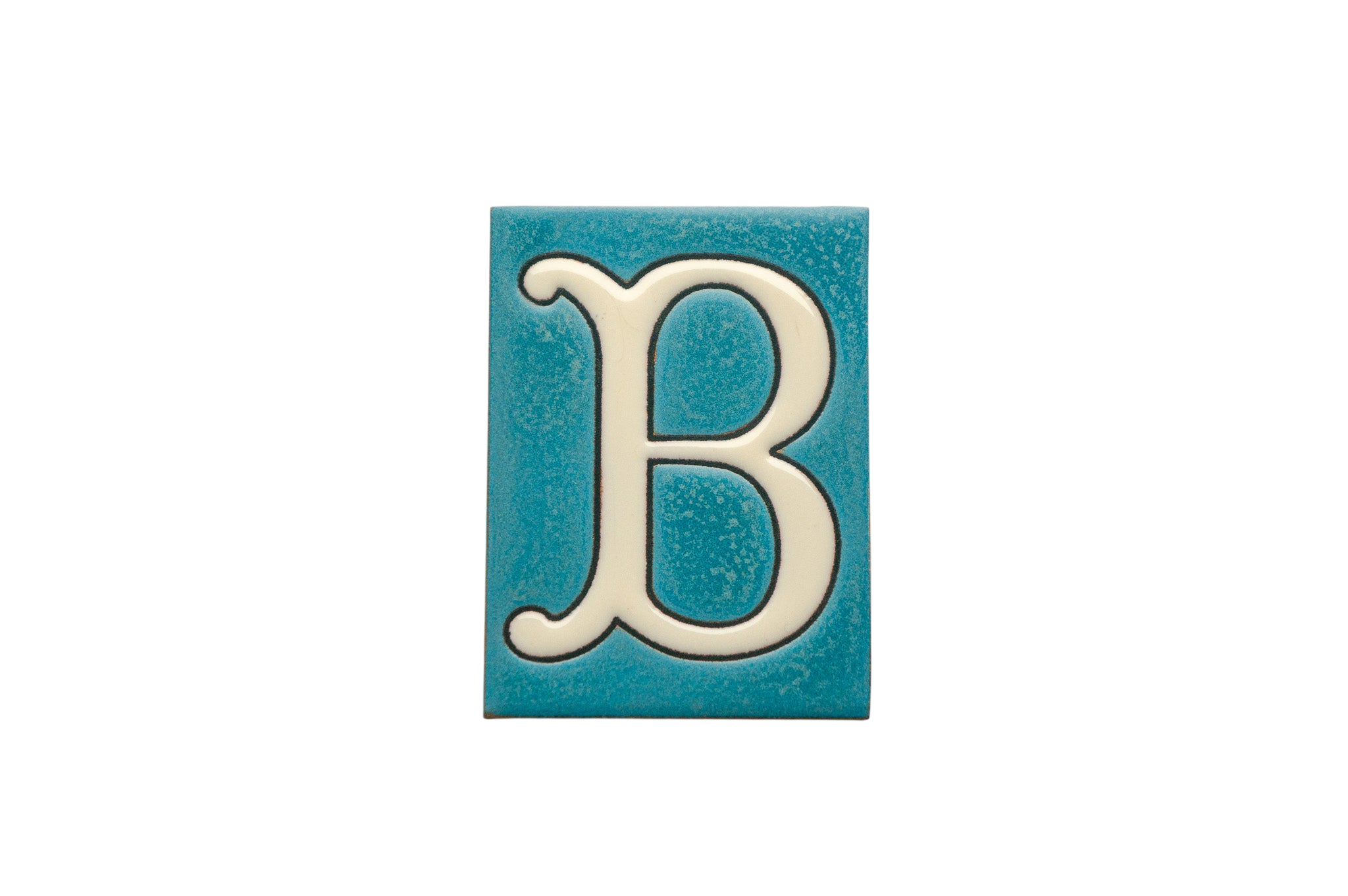 La Costa Blue | Ceramic Door Number Tile & Frame – 7cm x 10cm (2.76" x 3.94")