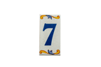 Lisa Croquets | Ceramic Door Number Tile & Frame – 5.5cm x 11cm (2.17" x 4.33")