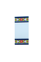 Large Floral | Ceramic Door Number Tile & Frame – 5.5cm x 11cm (2.17" x 4.33")