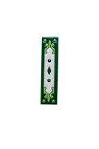 Jacho Green | Ceramic Door Number Tile & Frame – 5.5cm x 11cm (2.17" x 4.33")
