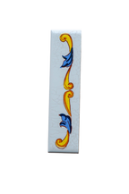 Lisa Croquets | Ceramic Door Number Tile & Frame – 5.5cm x 11cm (2.17" x 4.33")