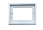 Greek Ceramic House Number Tile Plaque & Frame – 7cm x 11cm (2.76" x 4.33")