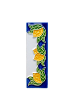 Amalfi Lemon | Ceramic Door Number Tile & Frame – 4.7cm x 15cm (1.85" x 5.91")