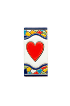 Sunburst | Ceramic Door Number Tile & Frame – 5.5cm x 11cm (2.17" x 4.33")