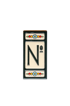 Atalaya M5 | Ceramic Door Number Tile & Frame – 5.5cm x 11cm (2.17" x 4.33")