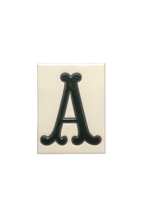 La Costa White | Ceramic Door Number Tile & Frame – 7cm x 10cm (2.76" x 3.94")