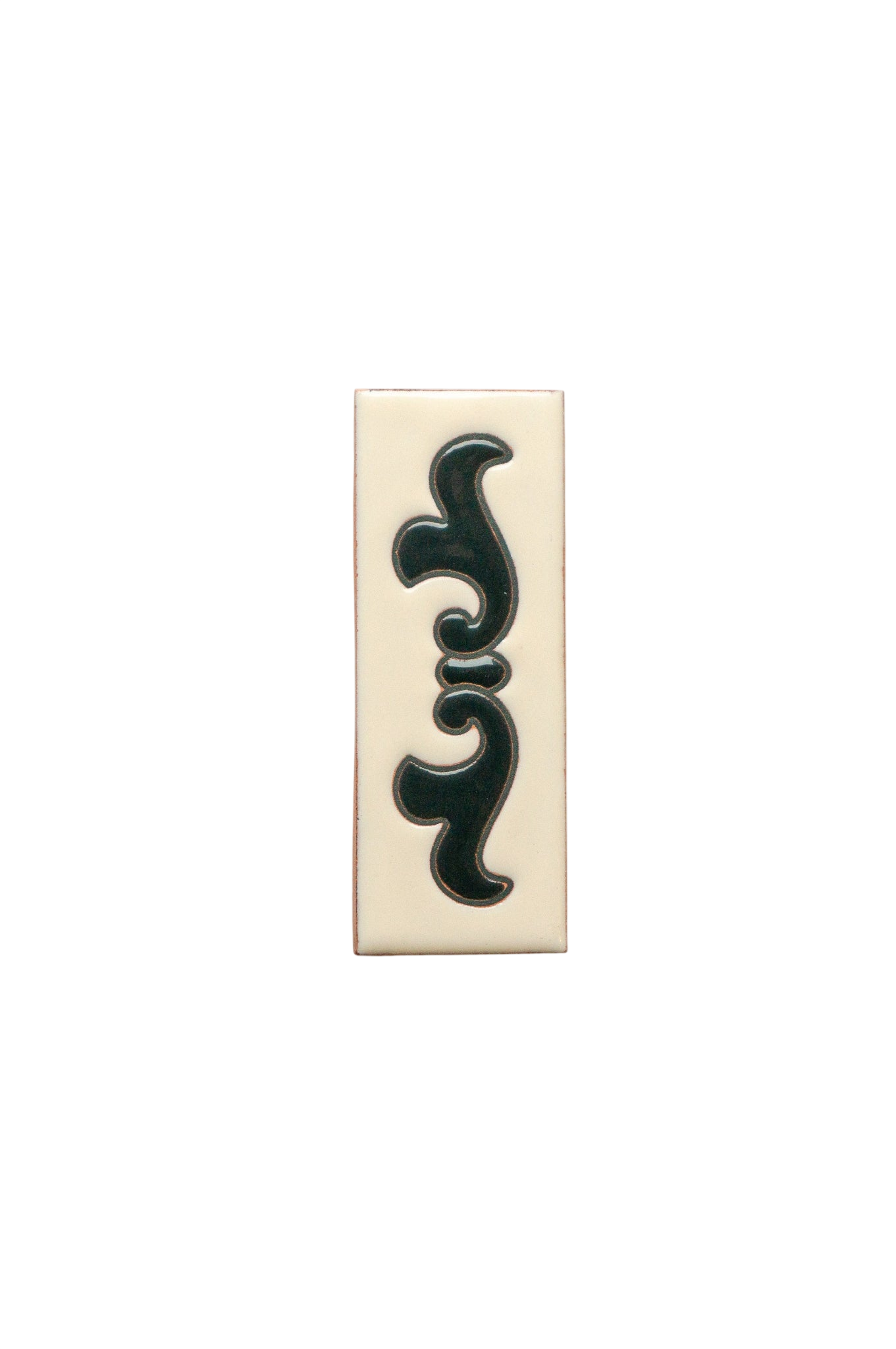 La Costa White | Ceramic Door Number Tile & Frame – 7cm x 10cm (2.76" x 3.94")