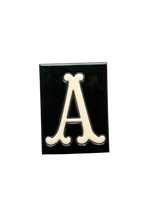 La Costa Black | Ceramic Door Number Tile & Frame – 7cm x 10cm (2.76" x 3.94")