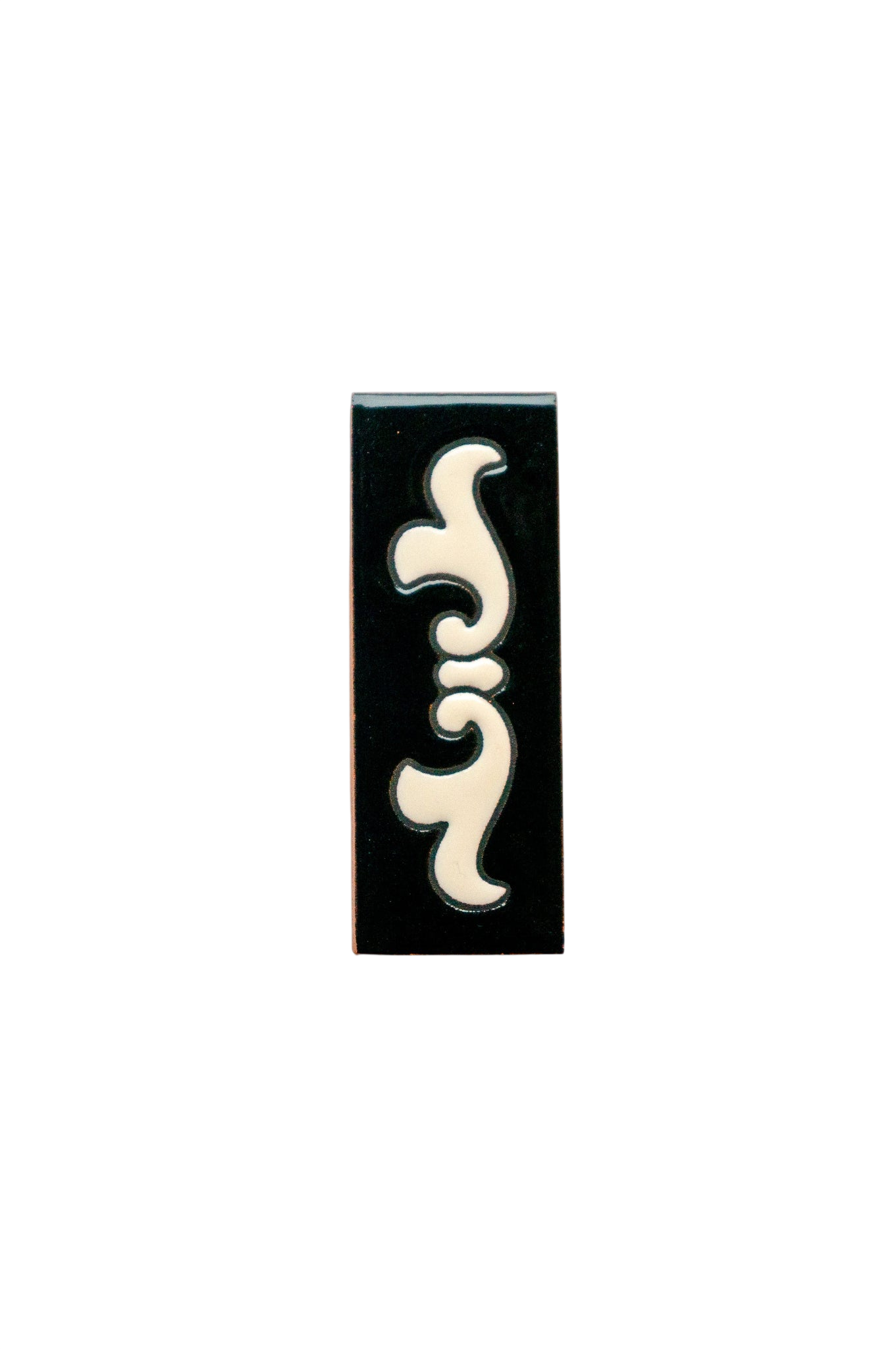 La Costa Black | Ceramic Door Number Tile & Frame – 7cm x 10cm (2.76" x 3.94")